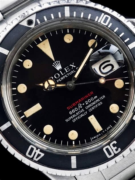 1972 Rolex red submariner